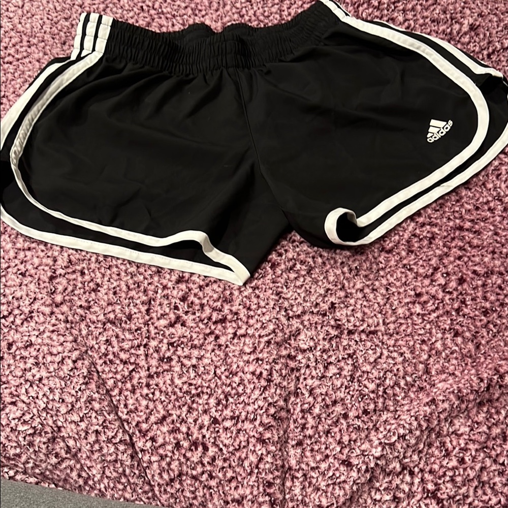 Adidas Women's Black Athletic Shorts